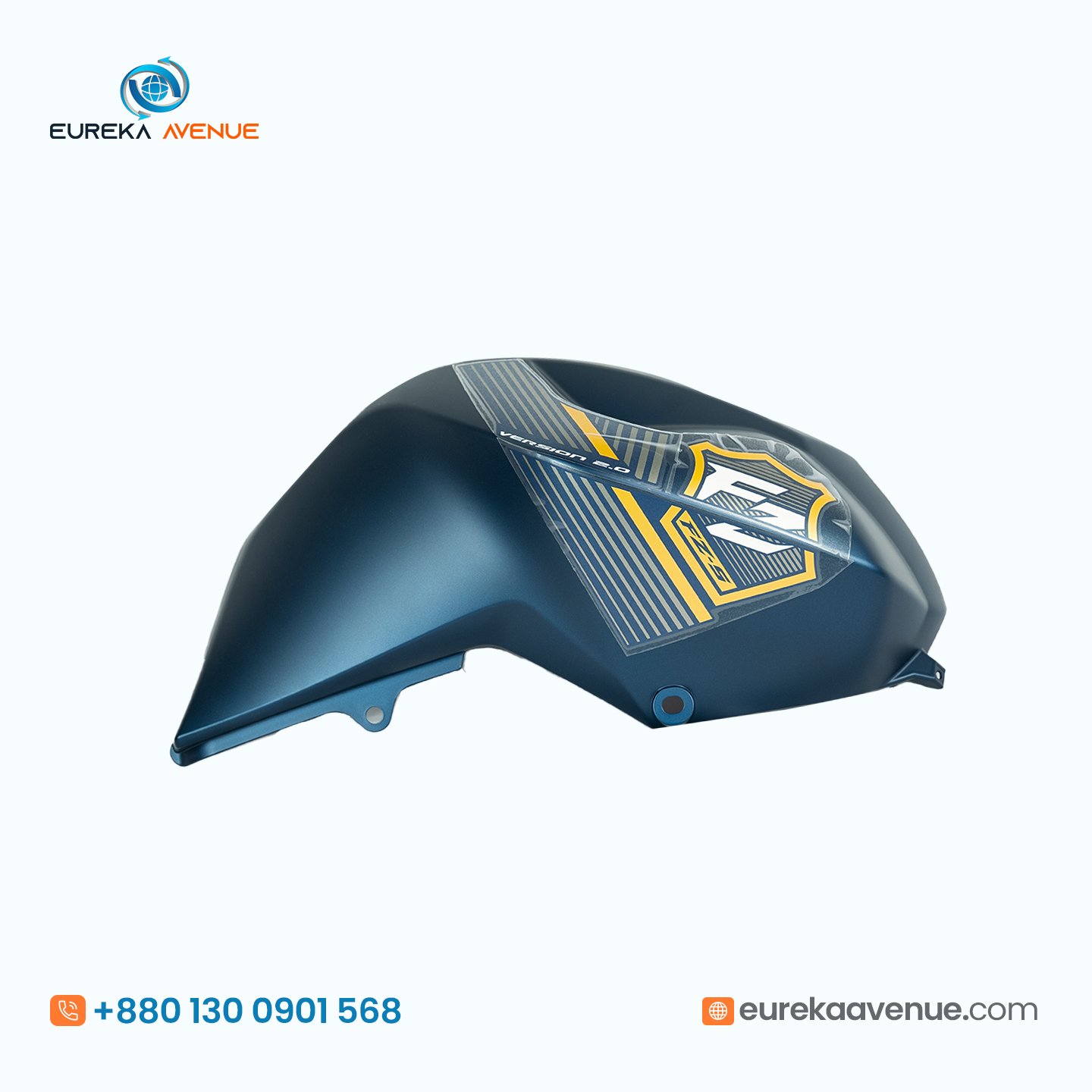TANK SIDE COVER 1Left Side MDPBM1(DARK)|FZS-V2|Part No