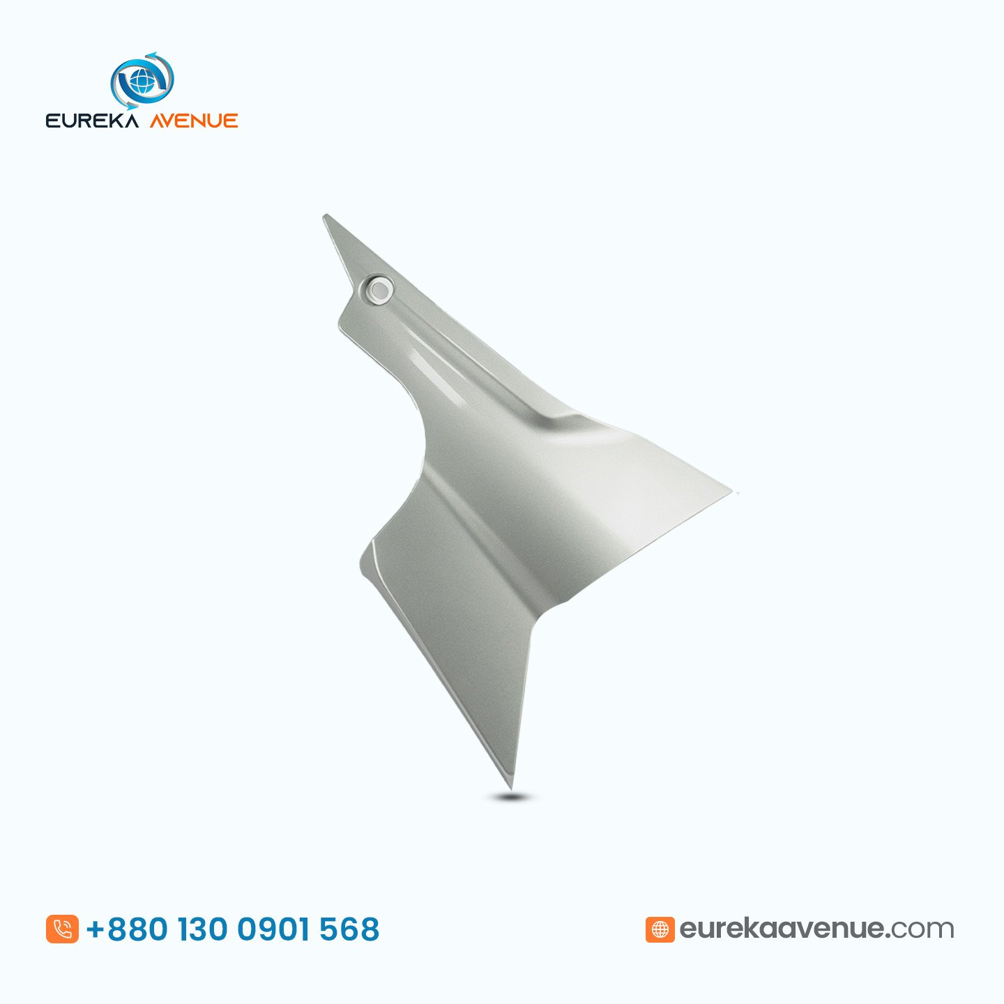 COWLING,UNDER Engine Guard RIGHT SIDE (SILVER)|GIXXER NEW|Part No:9447141K00YD8