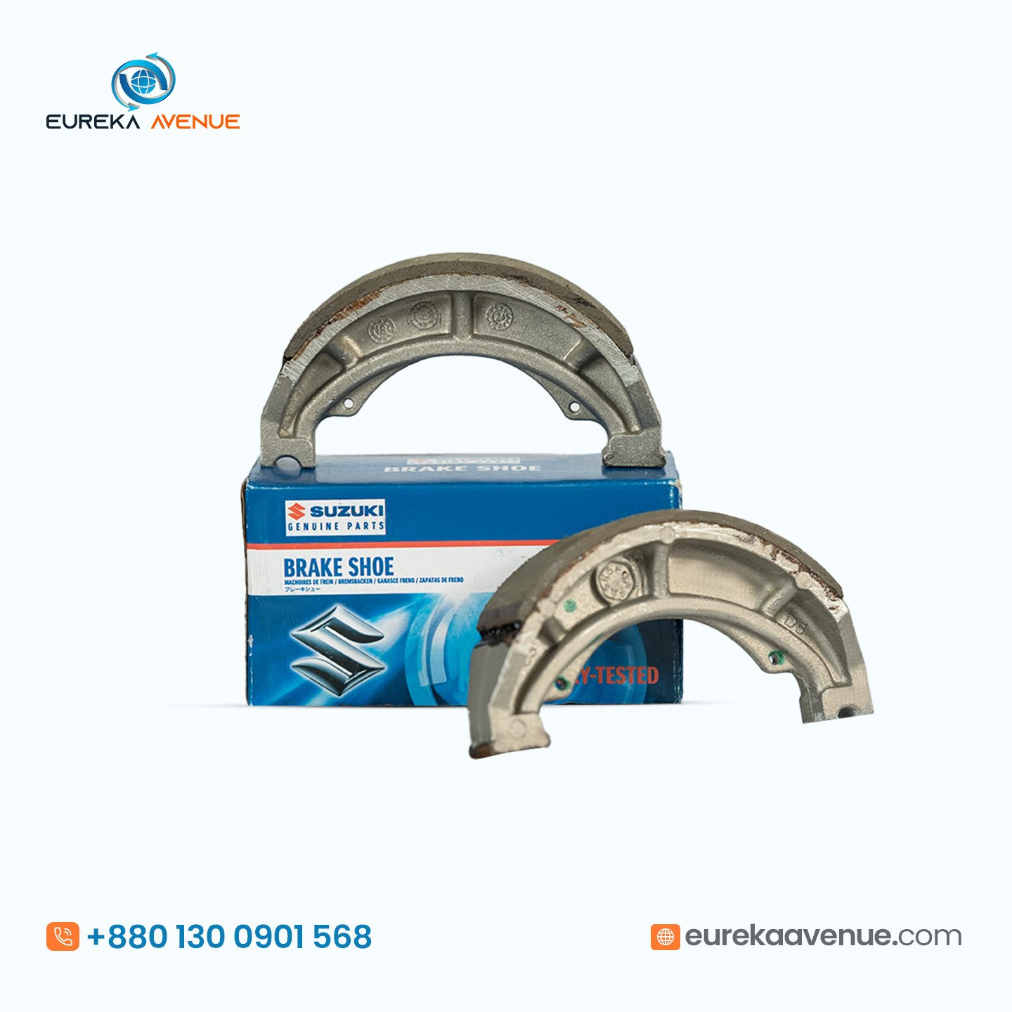 SHOE, REAR BRAKE SET|GIXXER Classic, GIXXER MONOTONE|Part No:5441028G30000.