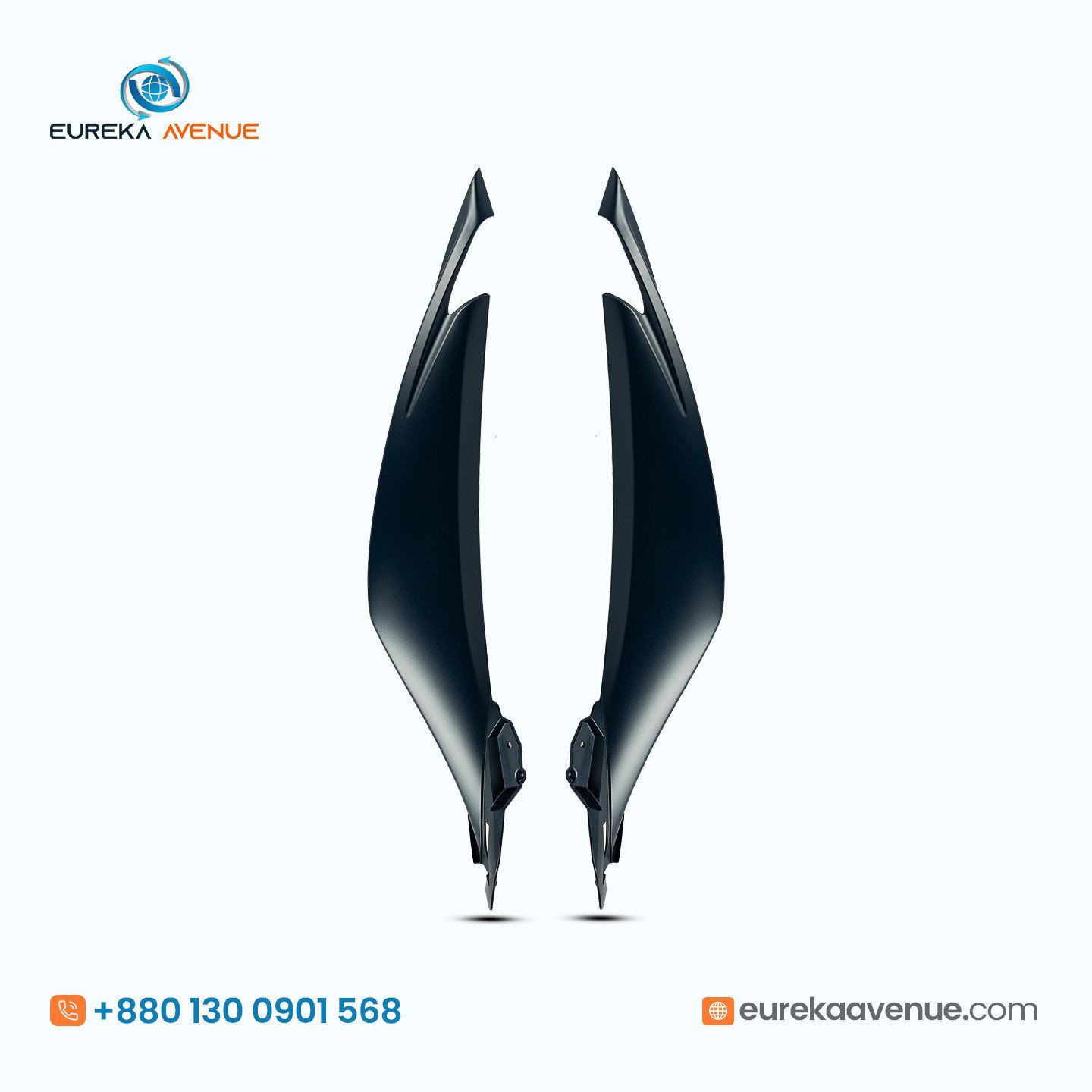 COVER,FRAME RR UPR,Left and Right (Mate BLACK)||Part No:4732141K00YKV, 4731141K00YKV