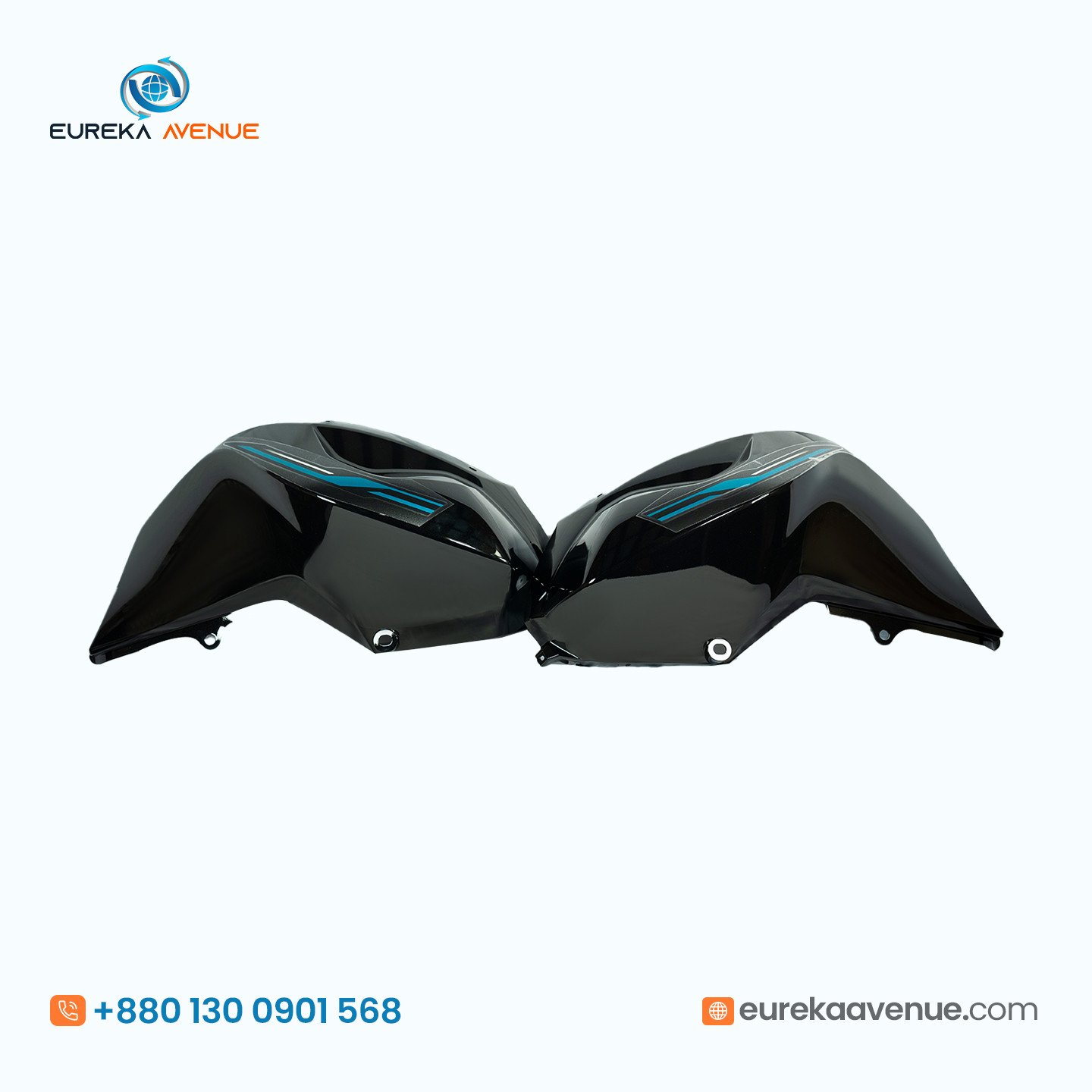 TANK SIDE COVER 1,2 Part -SMX(BLACK M) Part No:2WSXF41260P3,2WSXF41360P3