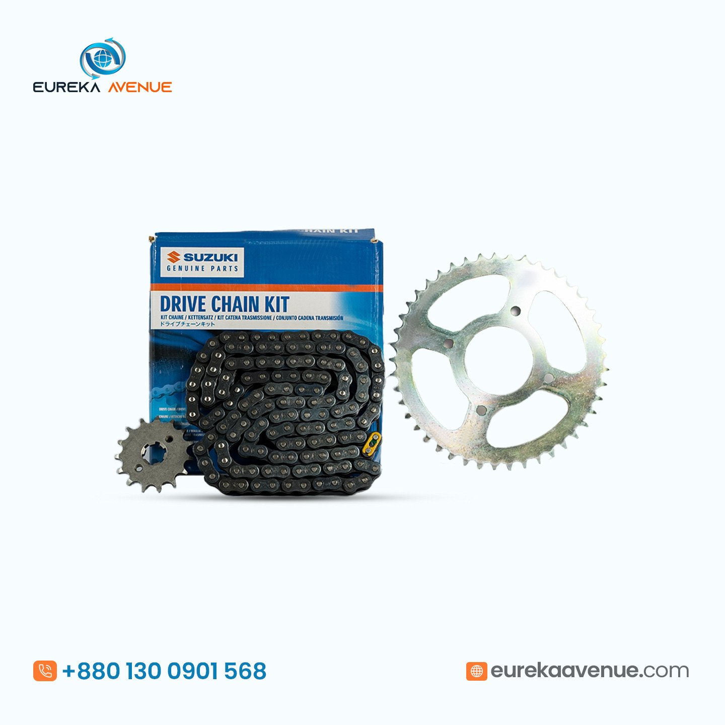 DRIVE KIT CHAIN|SUZUKI GIXXER|Part No:2700030870000