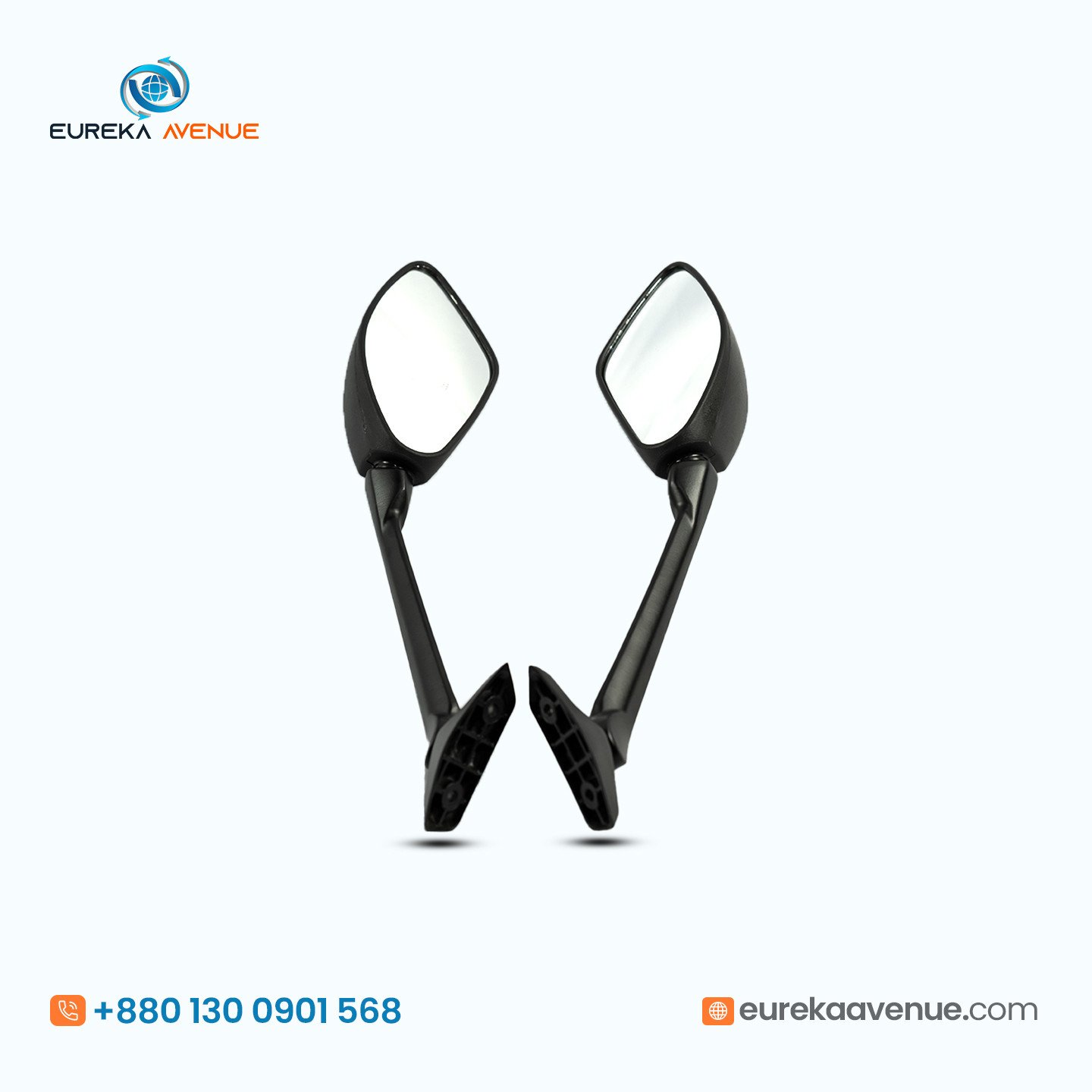 MIRROR Left & Right ( লুকিং গ্লাস সেট )  | SUZUKI GIXXER LED SF |Part No:5660041K00000,5650041K00000