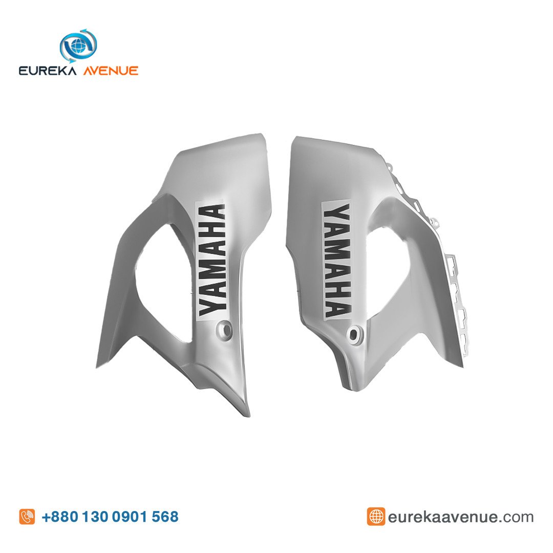 UNDER COVER  ( ইঞ্জিন গার্ড দুই পার্ট ) [ R15 V4 SILVER |Part No:BCWWF83900P3,BCWWF83800P3